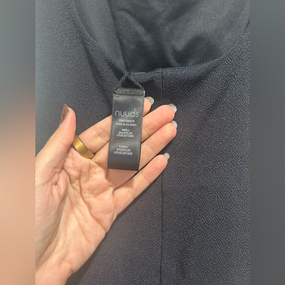 NWT nuuds Black Women Swim One Piece - Picture 4 of 9